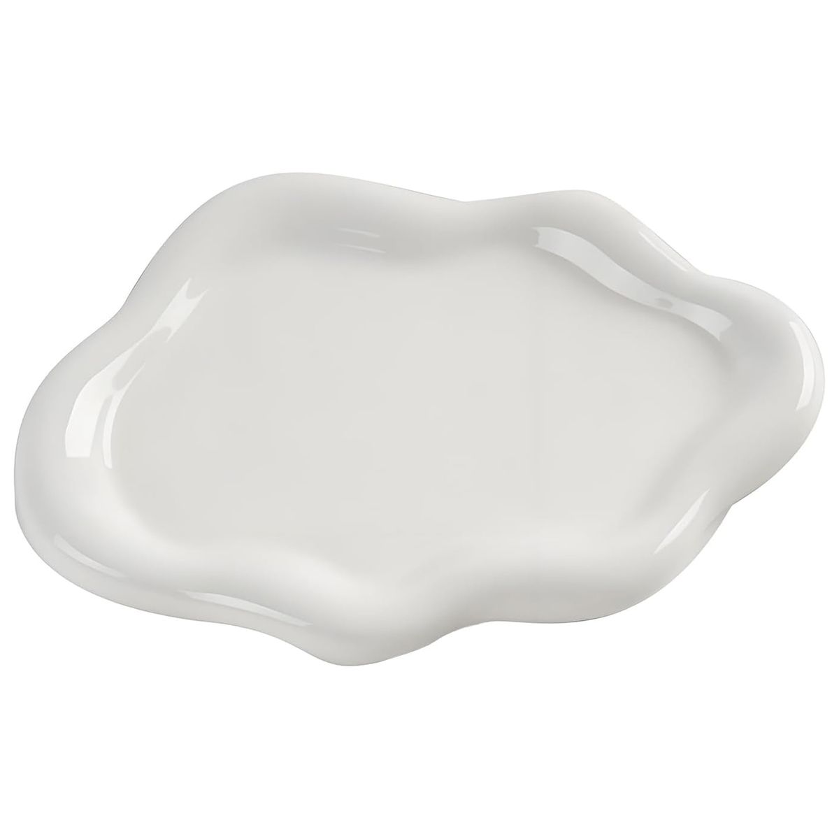 Cart In Mart Ceramic Jewellery Tray Trinket Dish Decorative Vanity Ring Holder Key Plate
