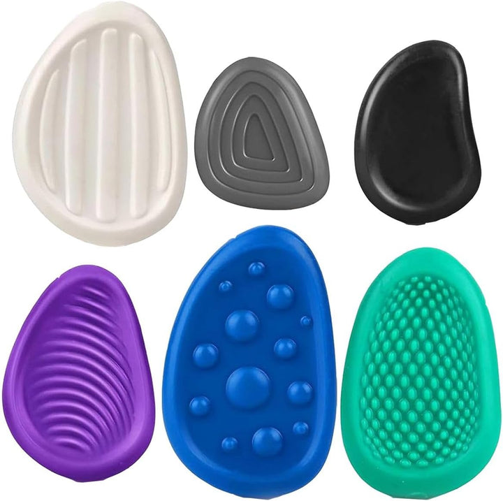 Cart In Mart 6Pack Sensory Stone Fidget Toys Textured Worry Stones Anx ...