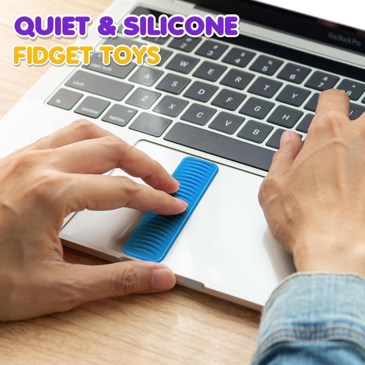 Cart In Mart Suction Sensory Fidget Toys Textured Calm Strips Autism Anxiety Relief Pack of 8