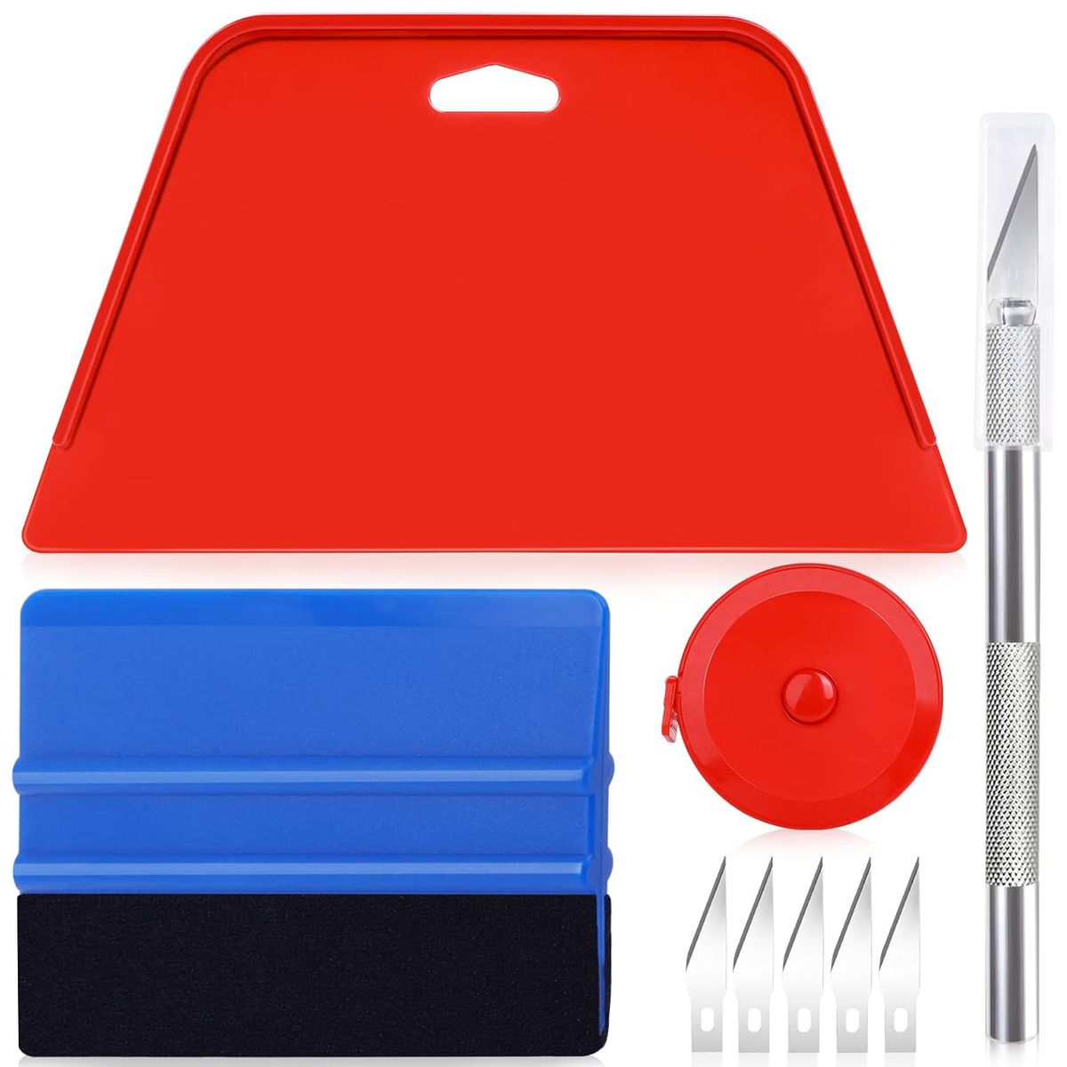 Cart In Mart Wallpaper Tools Kit Peel & Stick Wallpaper Vinyl Window Film Smoothing Set
