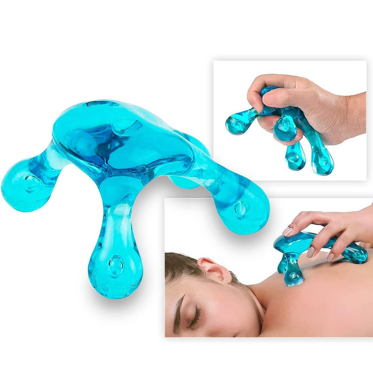 Cart In Mart Massage Tool Handheld Massager Deep Tissue Trigger Point & Body Pain Relief