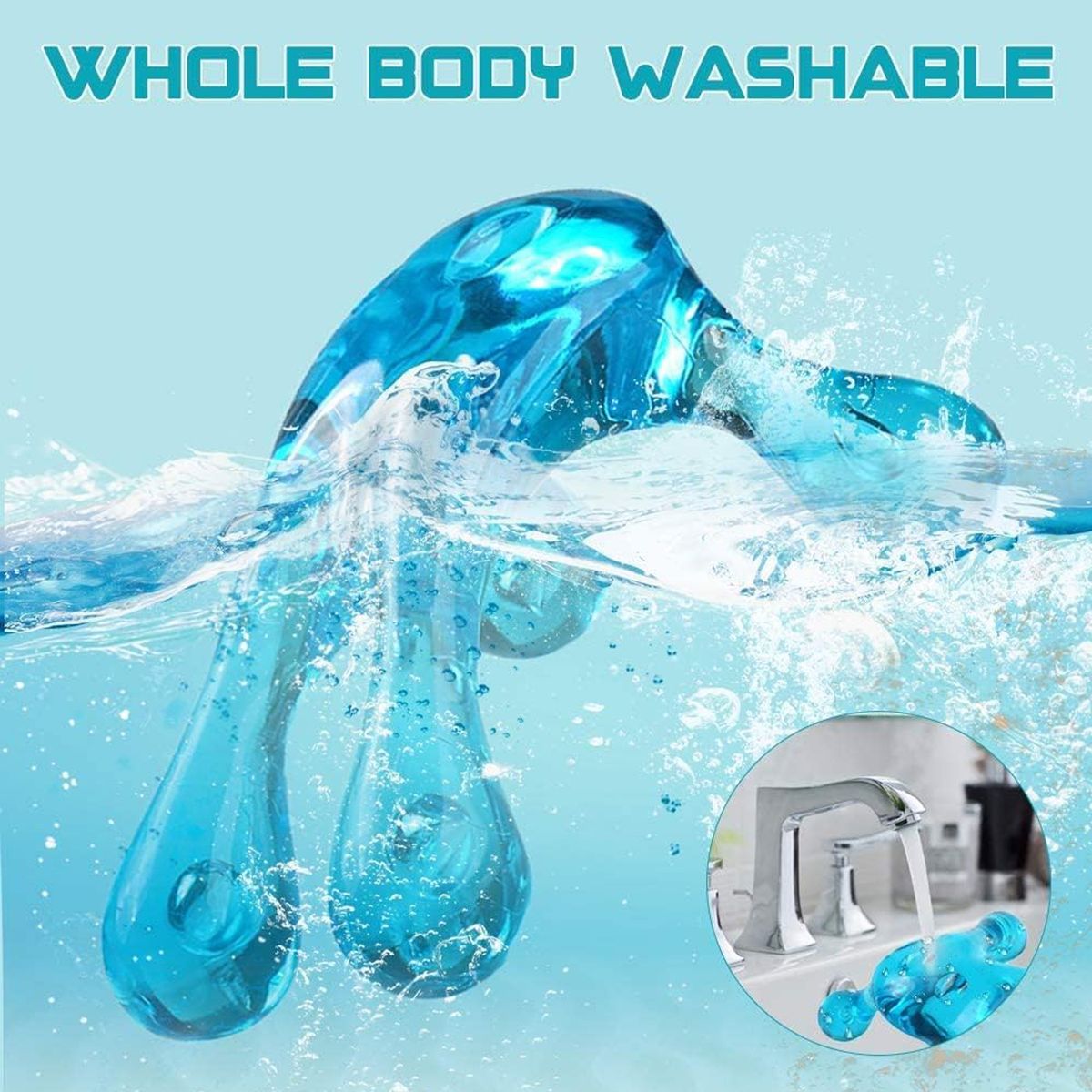 Cart In Mart Massage Tool Handheld Massager Deep Tissue Trigger Point & Body Pain Relief