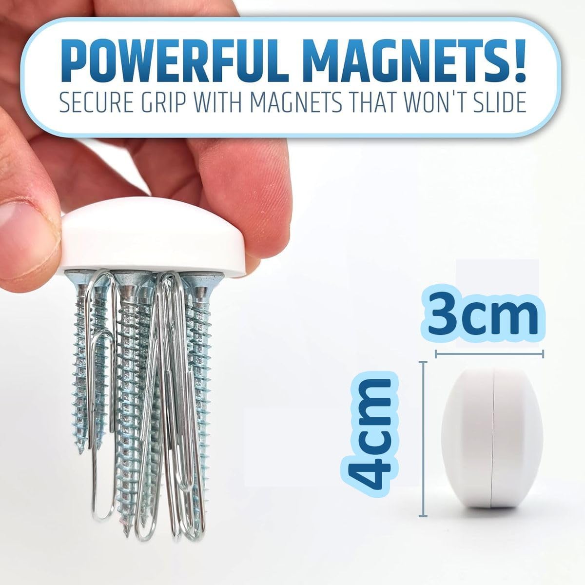 Cart In Mart 8Pcs Shower Curtain Weights Heavy Duty Magnetic Curtain Weight Anti Blowing