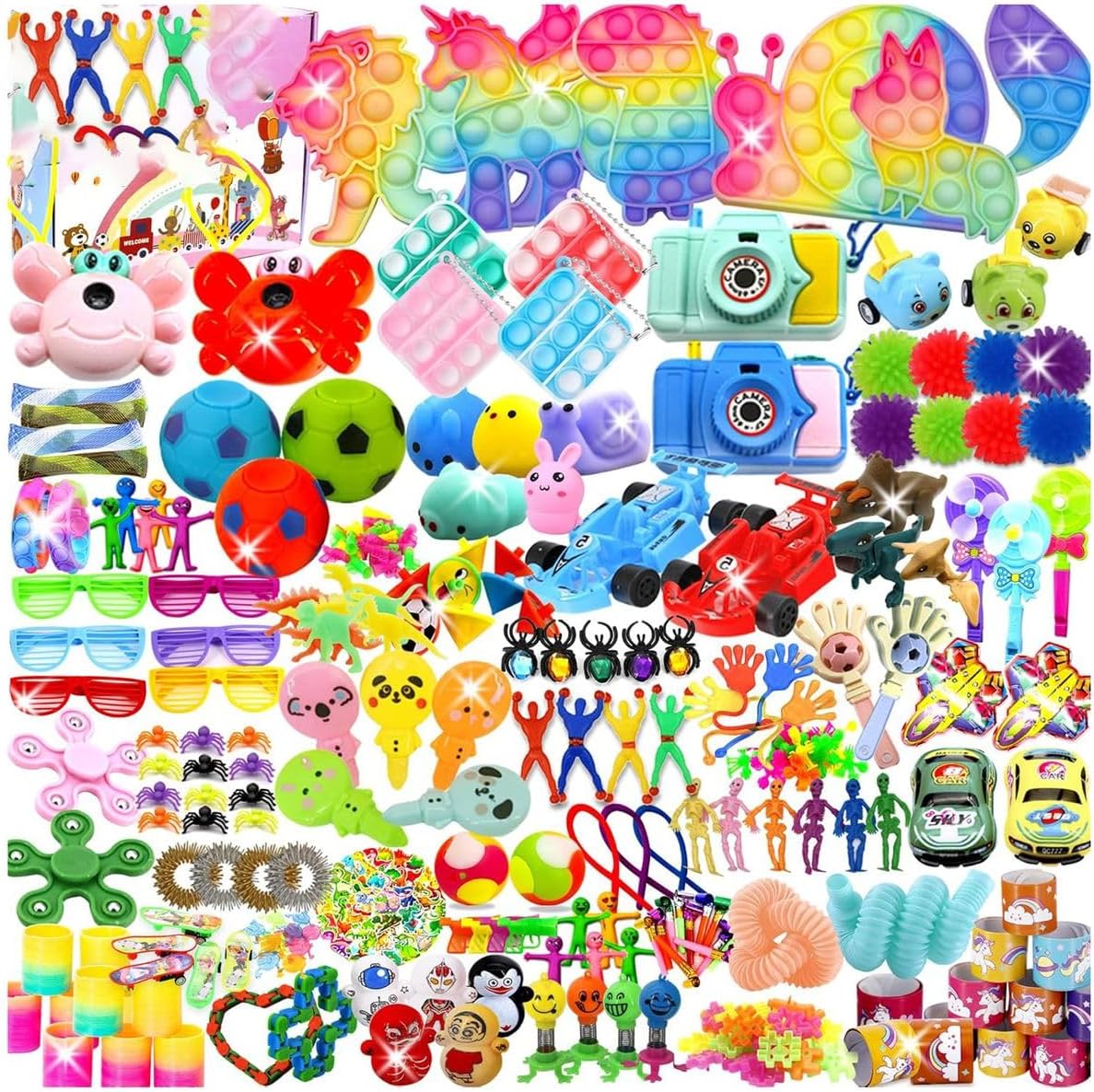 Cart In Mart Birthday Party Favors Supplies For Kids Fidget Toys Pack Christmas Stocking