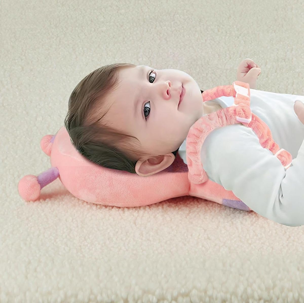 CIM-1242 Baby Head Protection Backpack Adjustable Strap with Toddler Safety knee Pad