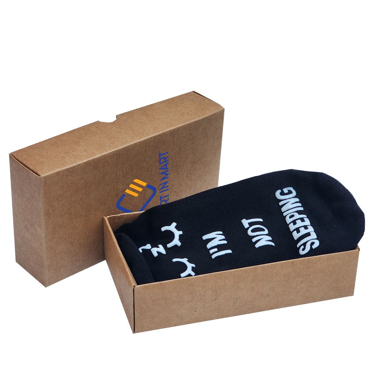 Cart In Mart Funny Socks for Dad I'm Not Sleeping I'm Just Resting My Eyes Novelty Socks
