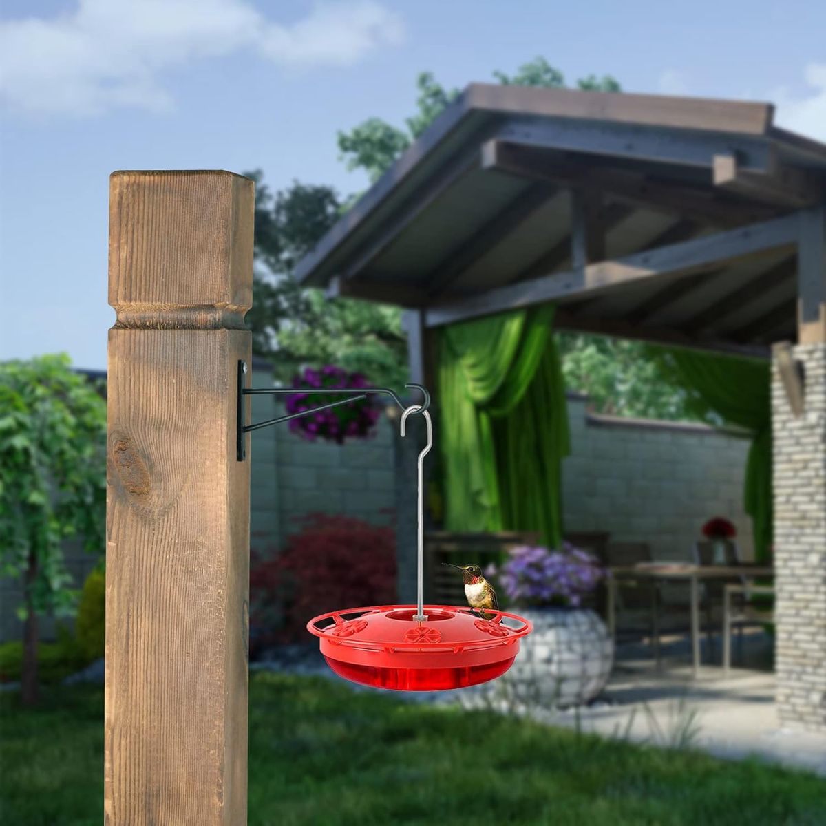 Cart In Mart 6 Pack Plant Hanging Hooks Metal Wall Bracket Hanging Baskets Pot Plants