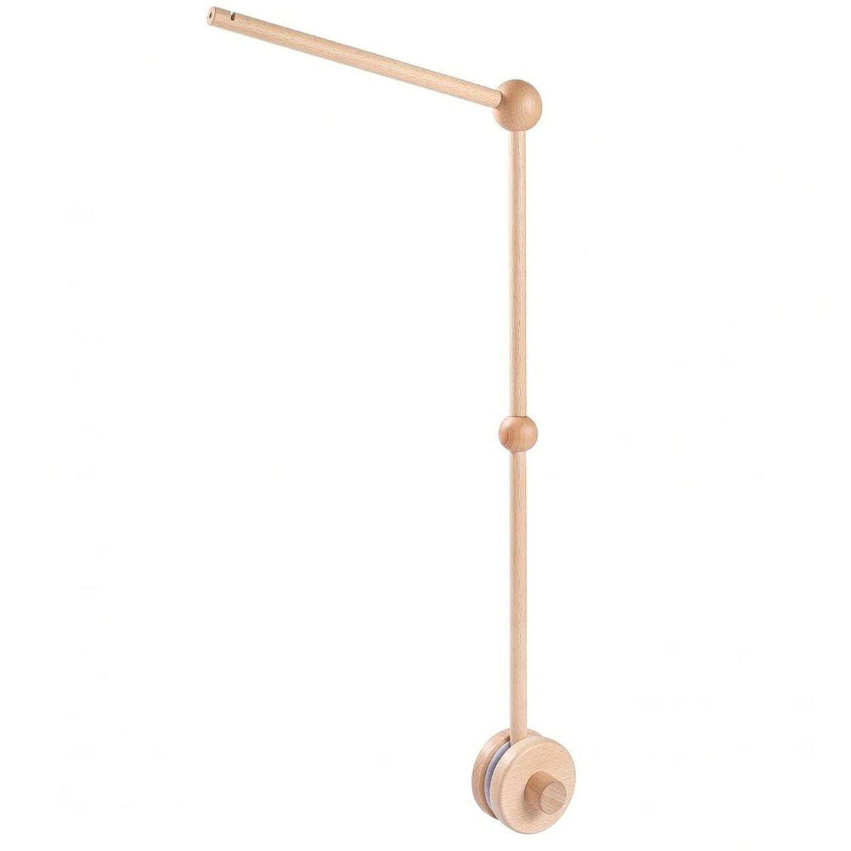 Cart In Mart Crib Mobile Holder Arm Stable Wooden Baby Cot Mobile Hanger Nursery Decor