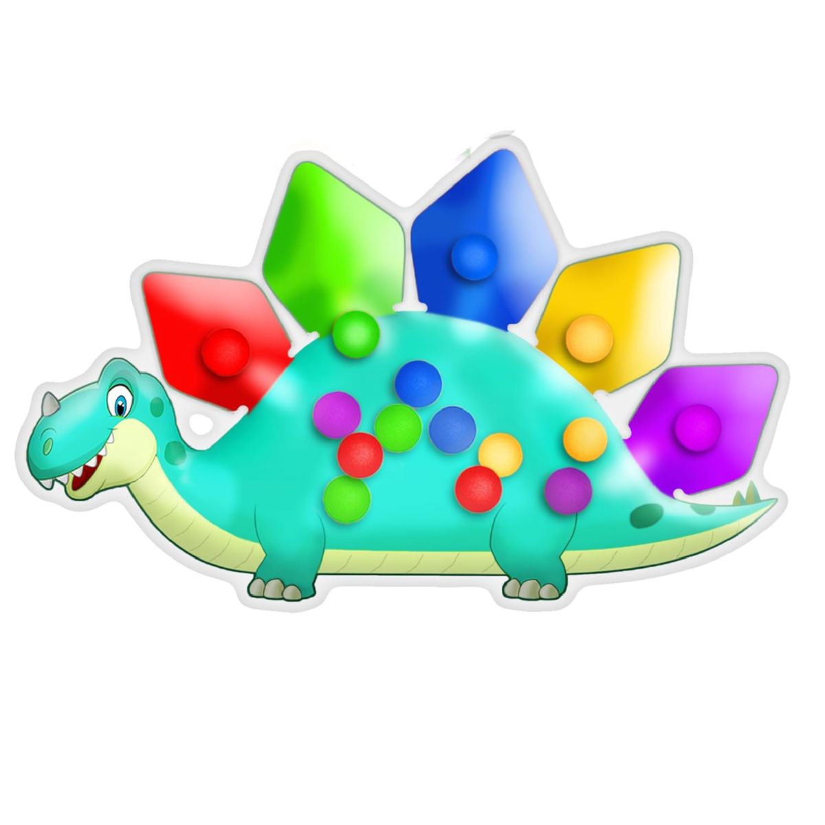 Cart In Mart Color Sorting Sensory Fidget Toy Toddlers Fine Motor Skil ...