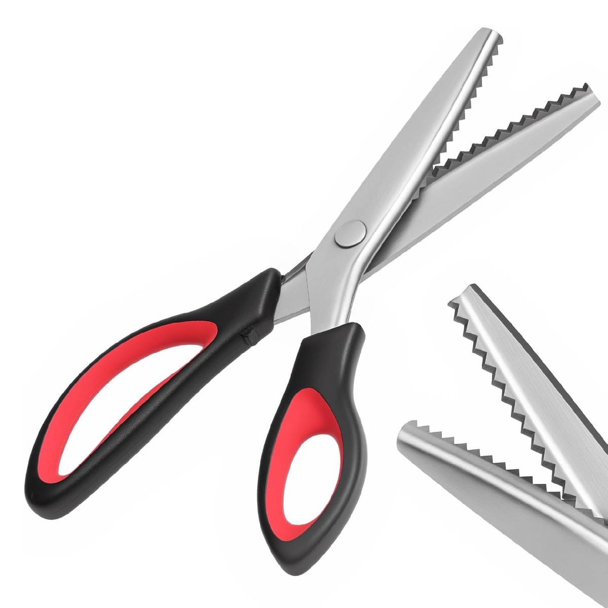 Cart In Mart 9-inch Zig Zag Fabric Scissors - Professional Dressmaking Craft