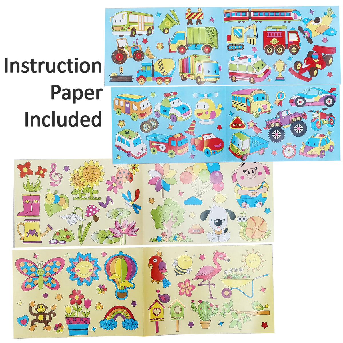 Cart In Mart5 Create Your Own Window Art Kit With Suncatcher, Glass Paint, Paper, Suction