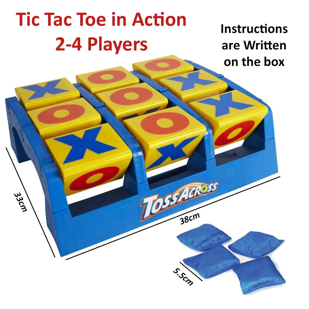 Cart In Mart Toss Across Kids Outdoor Game With Bean Bags For Family Camping & Outdoor