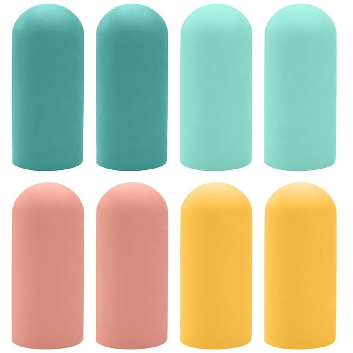 Cart In Mart 8 Pack Silicone Bottle Covers For Leakproof Travel Essentials For Women Men