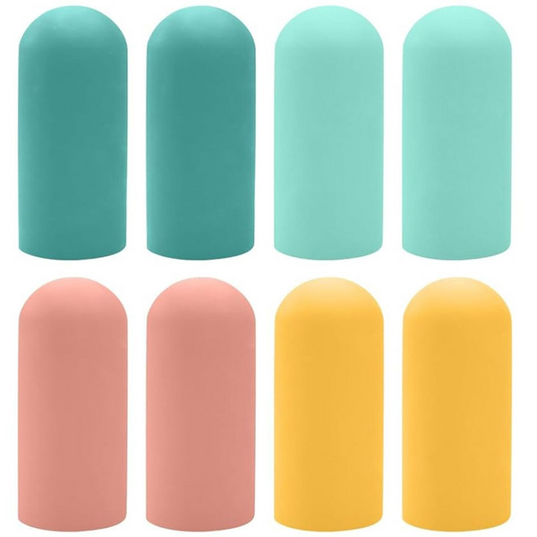 Cart In Mart 8 Pack Silicone Bottle Covers For Leakproof Travel Essentials For Women Men