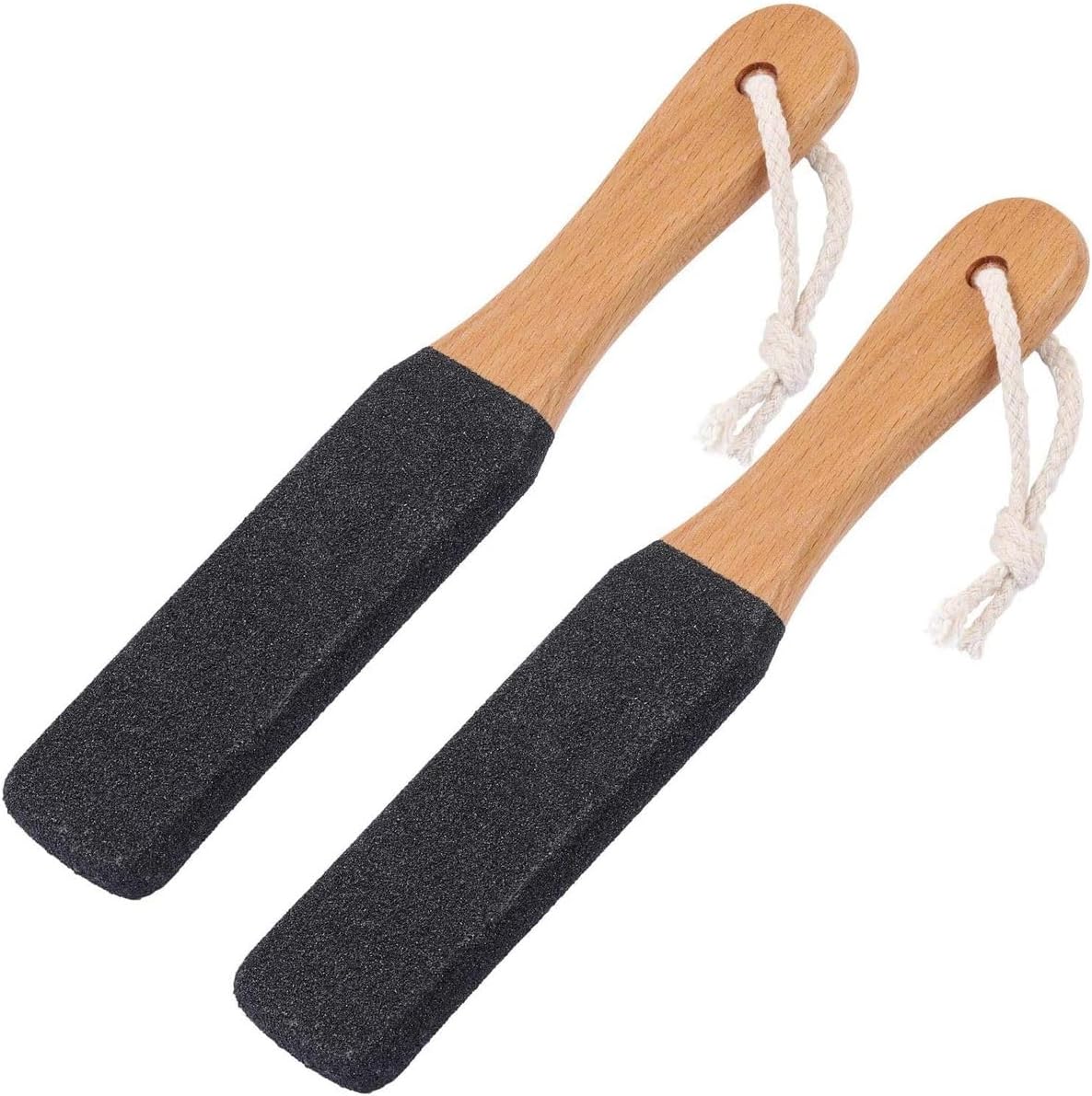 Cart In Mart 2-Pack Foot File & Rasp Pedicure Callus Remover Exfoliator Heels Dead Skin