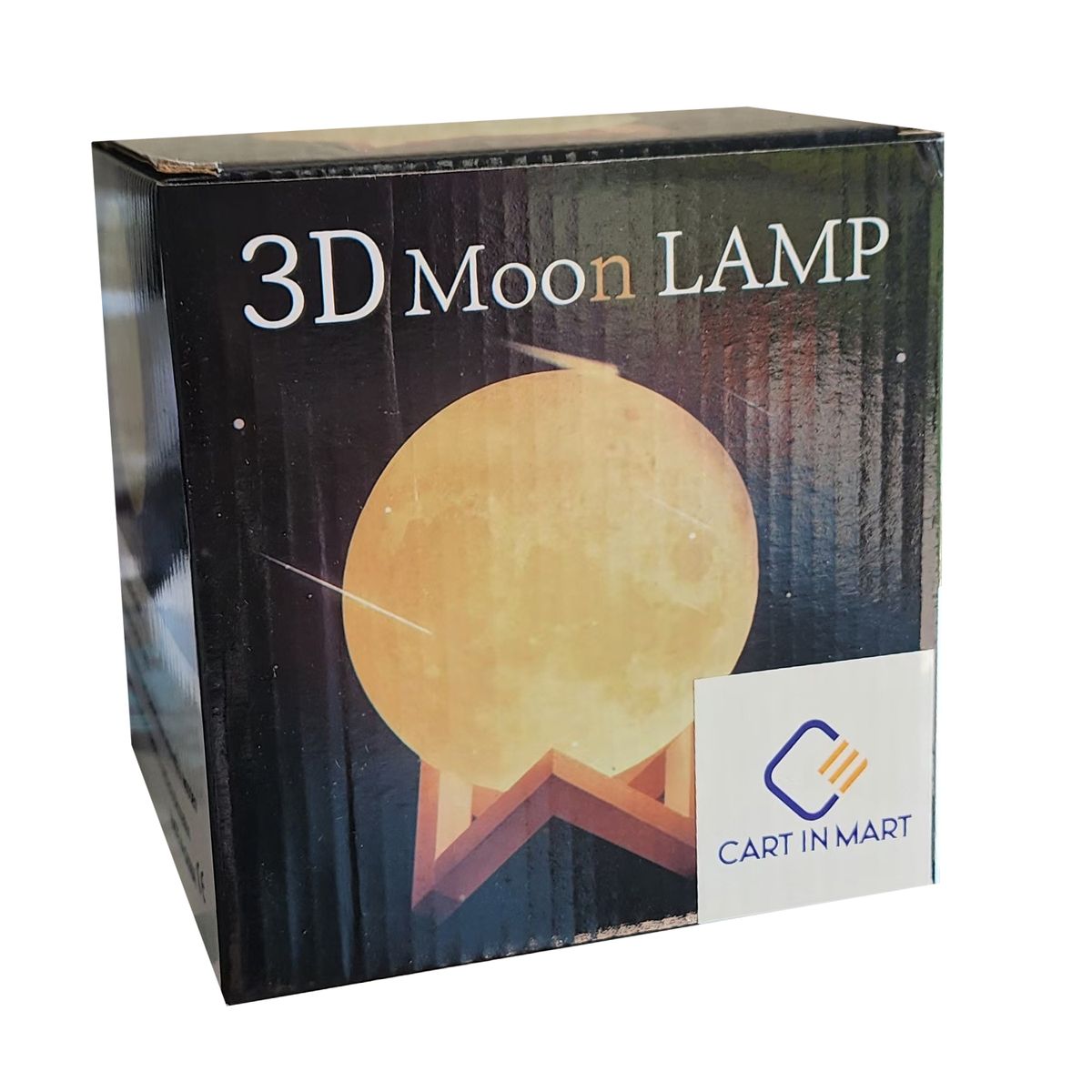 Cart In Mart DIY 3D Paint Your Own Moon Lamp Kit Galaxy Art & Craft Night Light Set