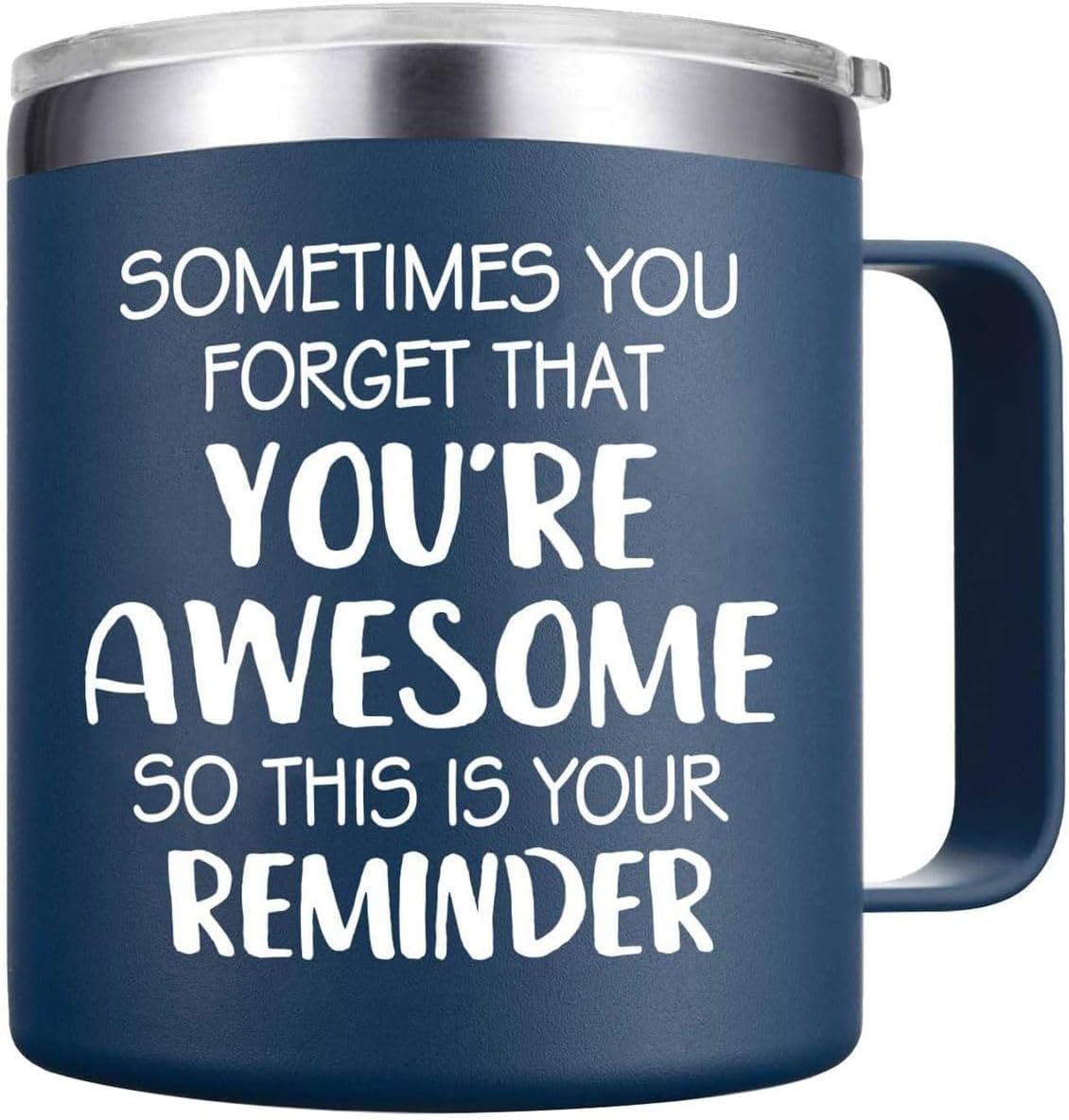 Cart In Mart Motivational Coffee Tumbler Mug Tea Cup-41ml Gift for Dad,Husband,Men-Navy