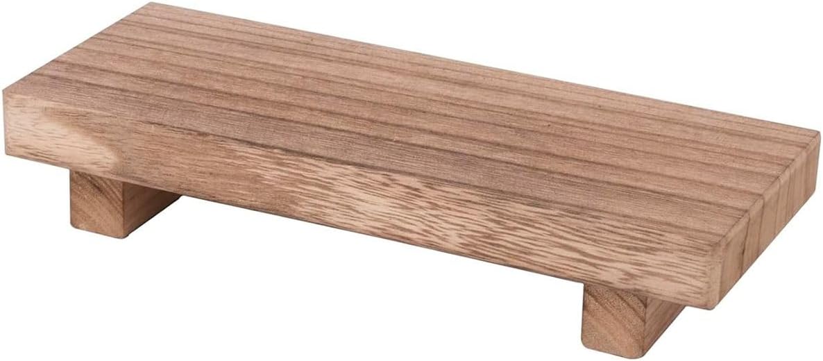 Cart In Mart Wooden Display Riser Stand Tray For Soap,Lotion,Perfume,Decor,Farmhouse