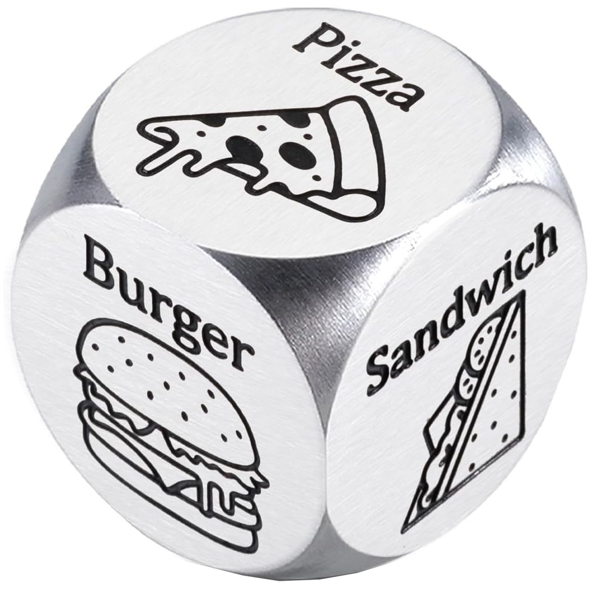 Cart In Mart Steel Food Decision Dice Funny Game Gifts For Him Her Couple Men Women