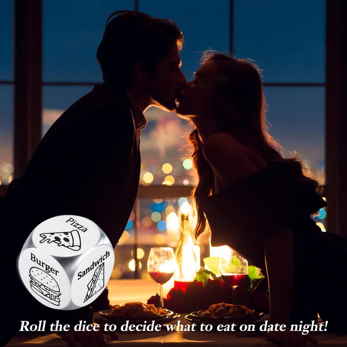 Cart In Mart Steel Food Decision Dice Funny Game Gifts For Him Her Couple Men Women
