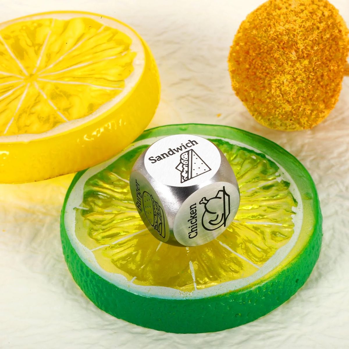 Cart In Mart Steel Food Decision Dice Funny Game Gifts For Him Her Couple Men Women