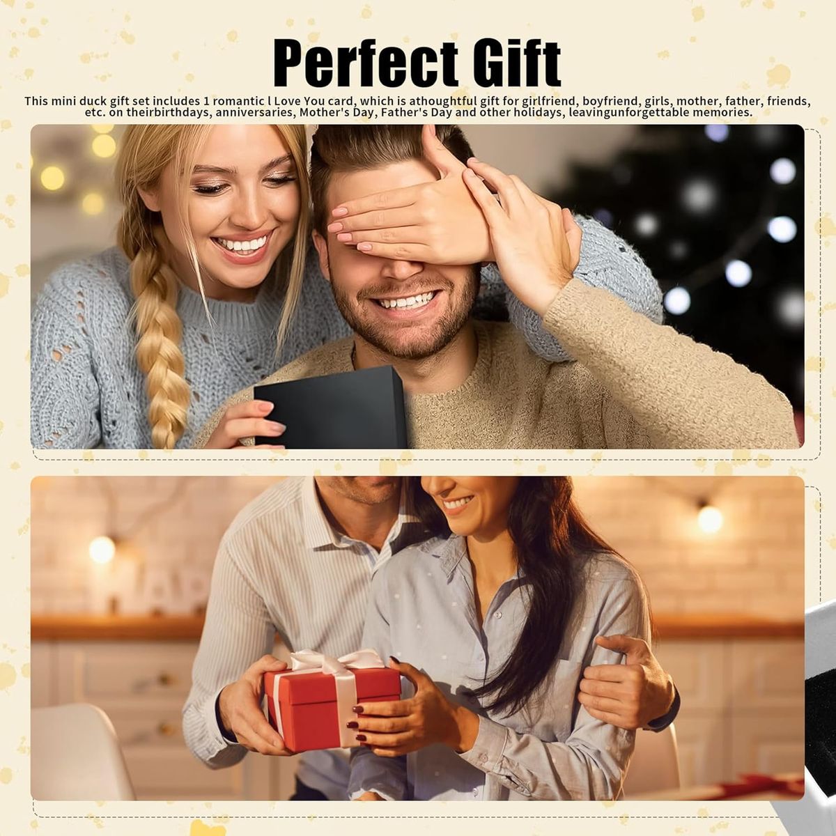 Cart In Mart Mini Duck I Love You Valentine's Gift For Boyfriend Girlfriend Her Him