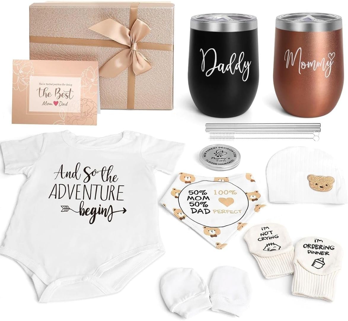 Cart In Mart New Mom & Dad Gift For Women-Baby Gift Basket,Gender Reveal Pregnancy Gift