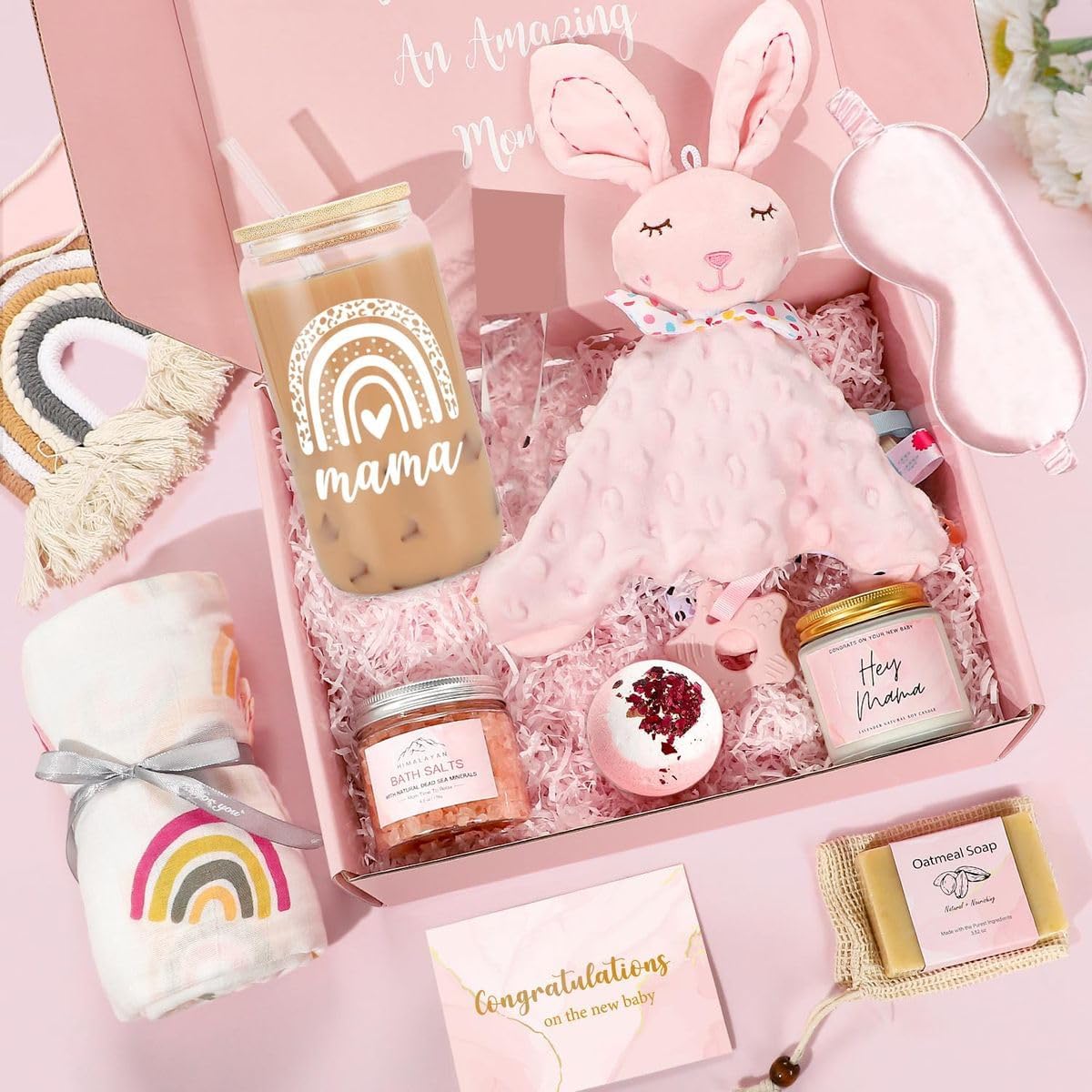 Cart In Mart New Mom & Baby Girl Gifts For Women Pregnancy, Baby Shower,Birthday Spa Kit