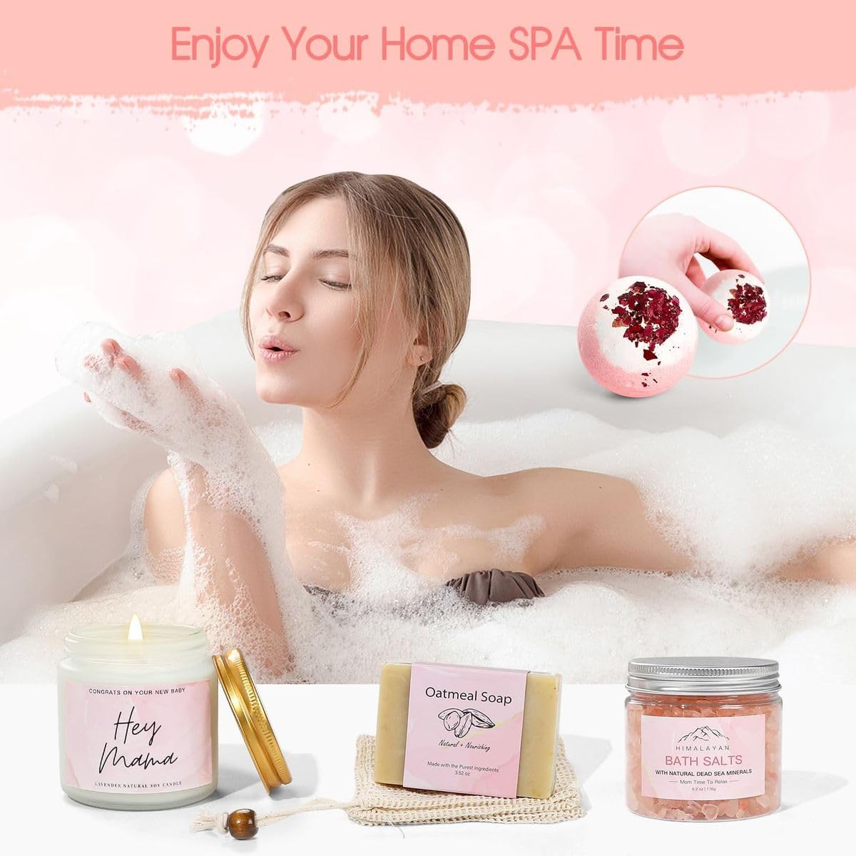 Cart In Mart New Mom & Baby Girl Gifts For Women Pregnancy, Baby Shower,Birthday Spa Kit