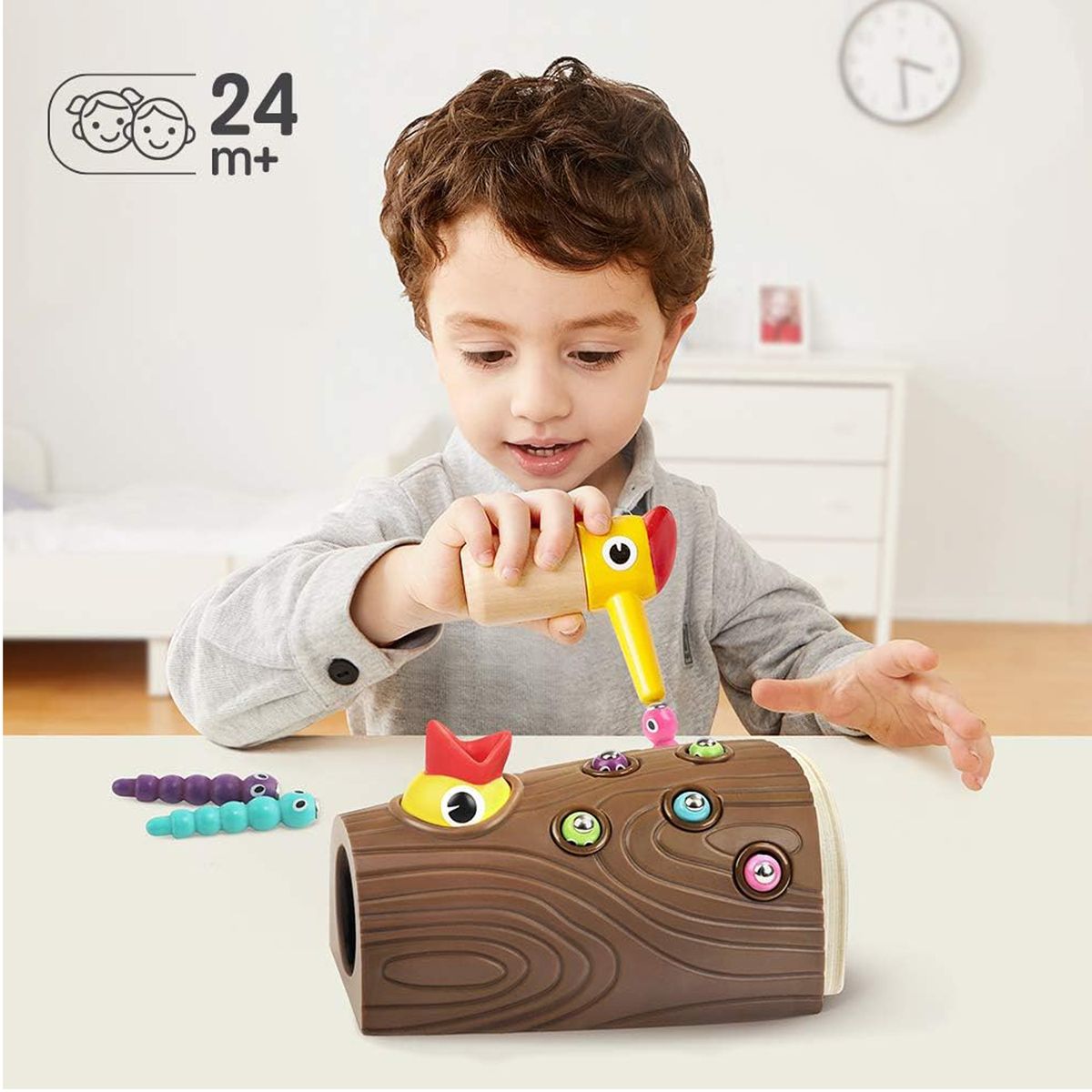 Cart In Mart Montessori Toys 2-4 Year Old Magnetic Bird Feeding Game Learning Fine Motor