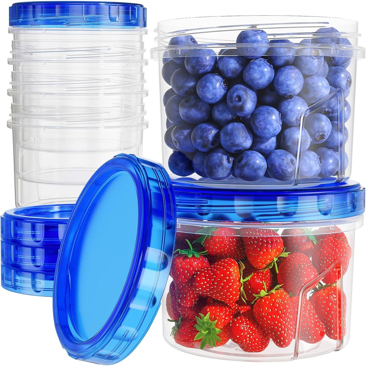 Cart In Mart Food Storage Containers Airtight BPA-Free Plastic Food Container Meal Prep
