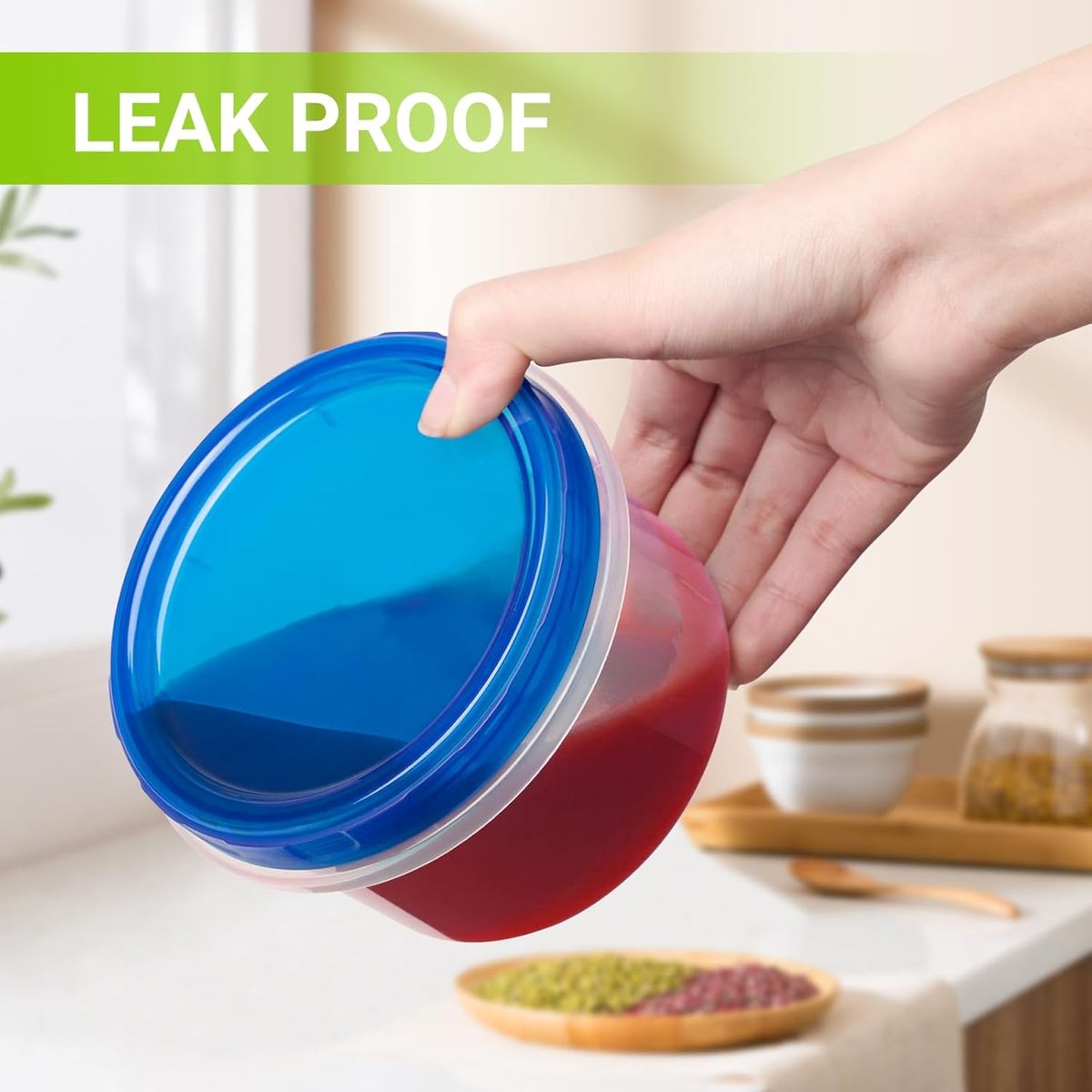 Cart In Mart Food Storage Containers Airtight BPA-Free Plastic Food Container Meal Prep