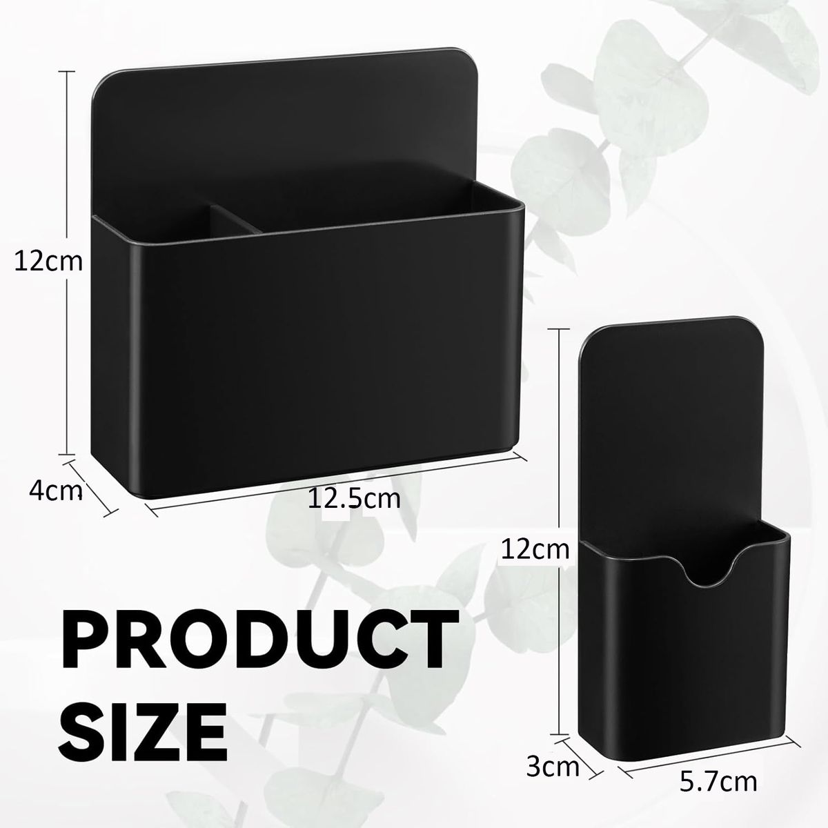 Cart In Mart 2Pack Magnetic Durable Pen Holders Strong Magnet Dry Erase Marker Holder