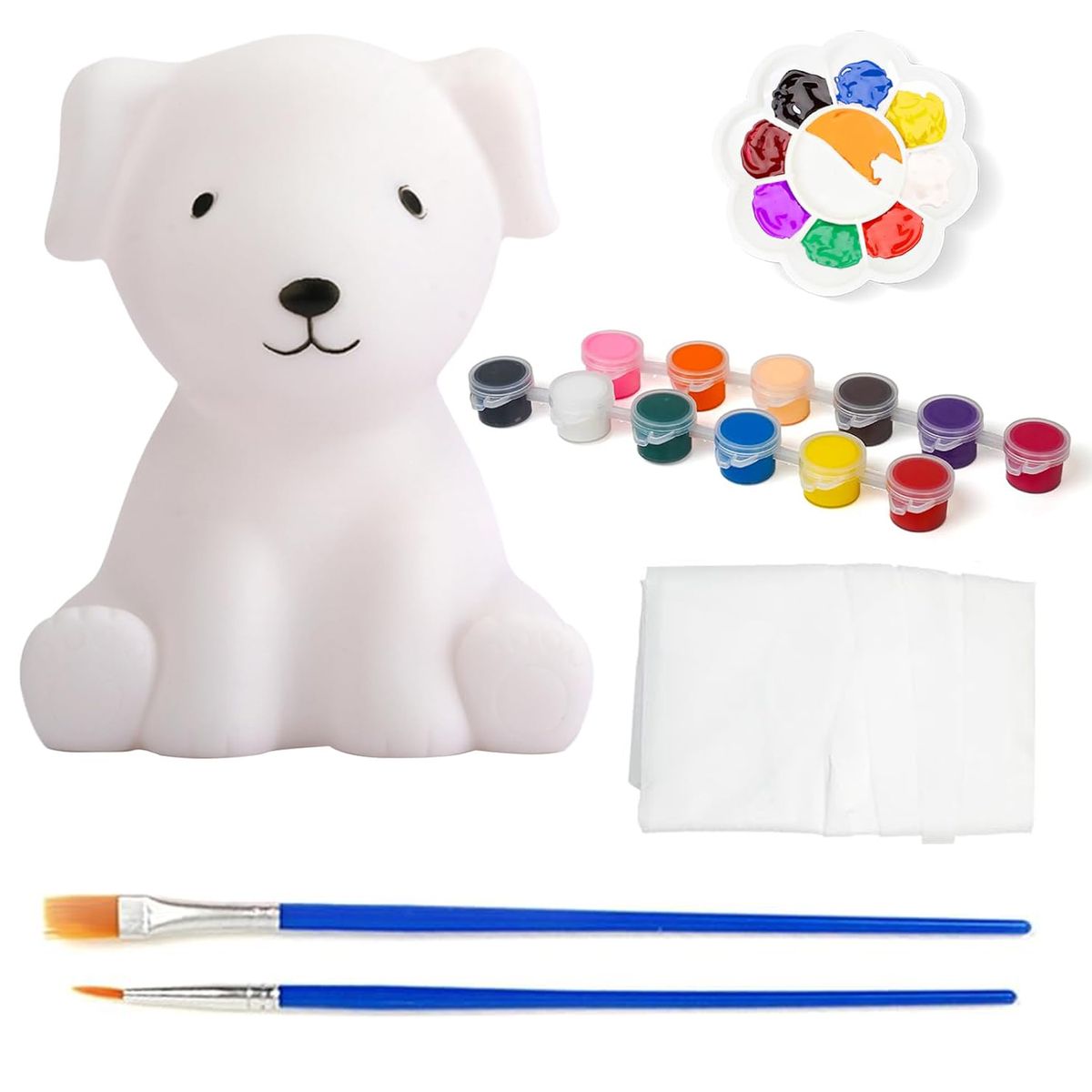 Cart In Mart Paint Your Own Lamp DIY Painting Kit for Kids Ages 4-12 Arts & Crafts Set