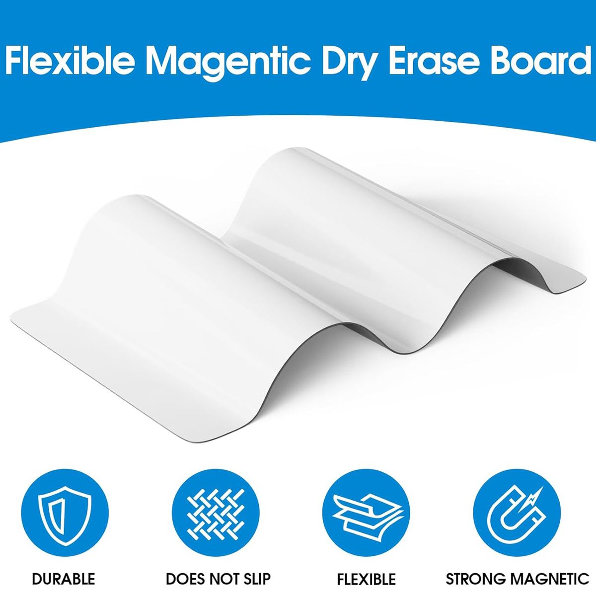 Cart In Mart Magnetic Dry Erase Whiteboard for Refrigerator Fridge for Kitchen Office