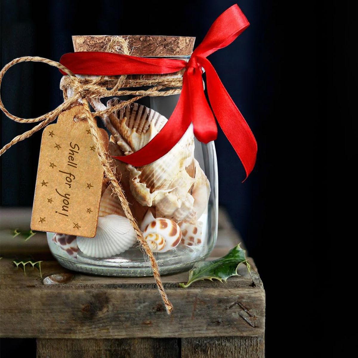 Cart In Mart Mini Yogurt Jars 30 Pack Glass Favor Jars with Cork Lids Mason Pudding Jar