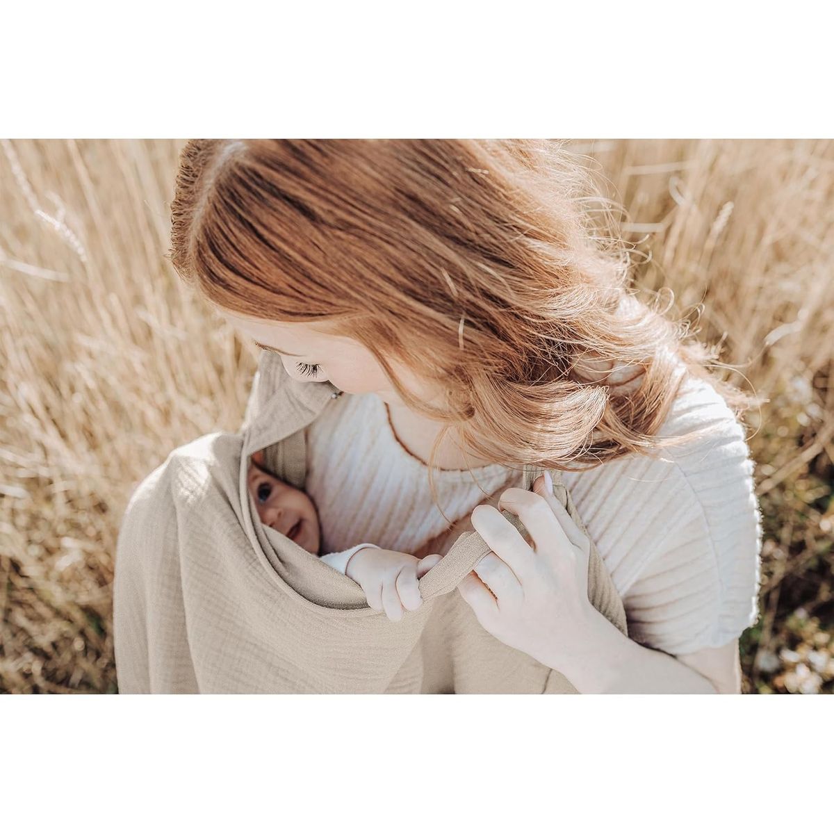 Cart In Mart Muslin Nursing Cover for Baby Breastfeeding Cotton Breathable Nursing Apron