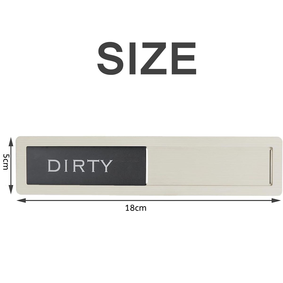 Cart In Mart Premium Stainless Steel Clean Dirty Magnet For Kitchen Dishwasher Organiser