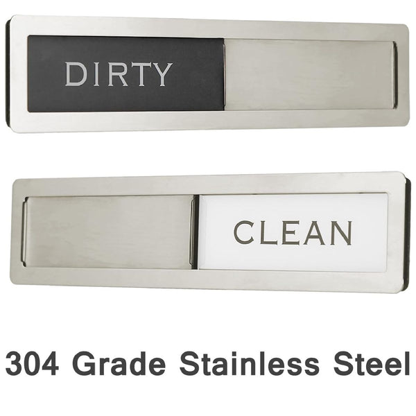 Cart In Mart Premium Stainless Steel Clean Dirty Magnet For Kitchen Dishwasher Organiser