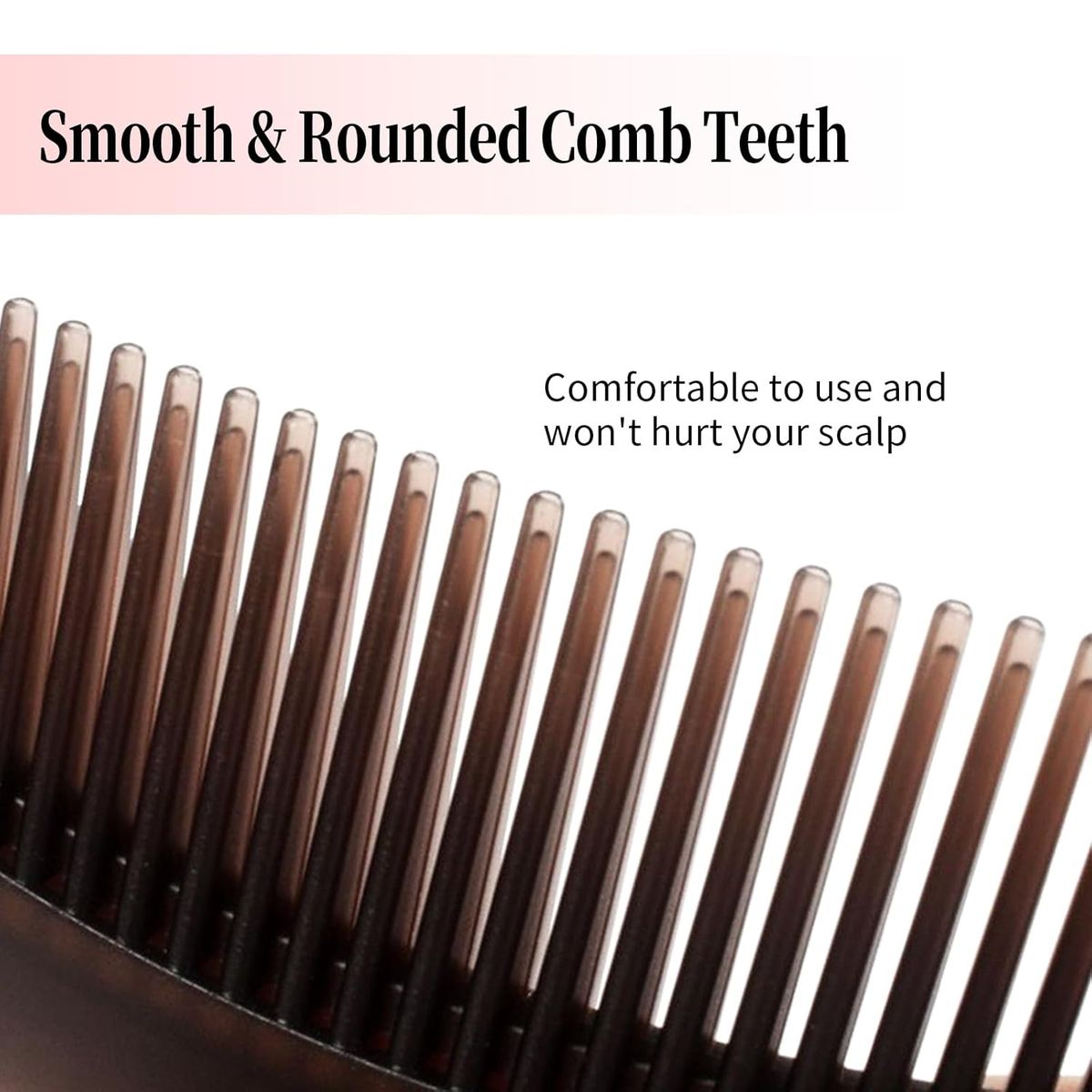 Cart In Mart 2 Pieces Dandruff Comb Set Stainless Steel Fine-Tooth and Scalp Detox Comb