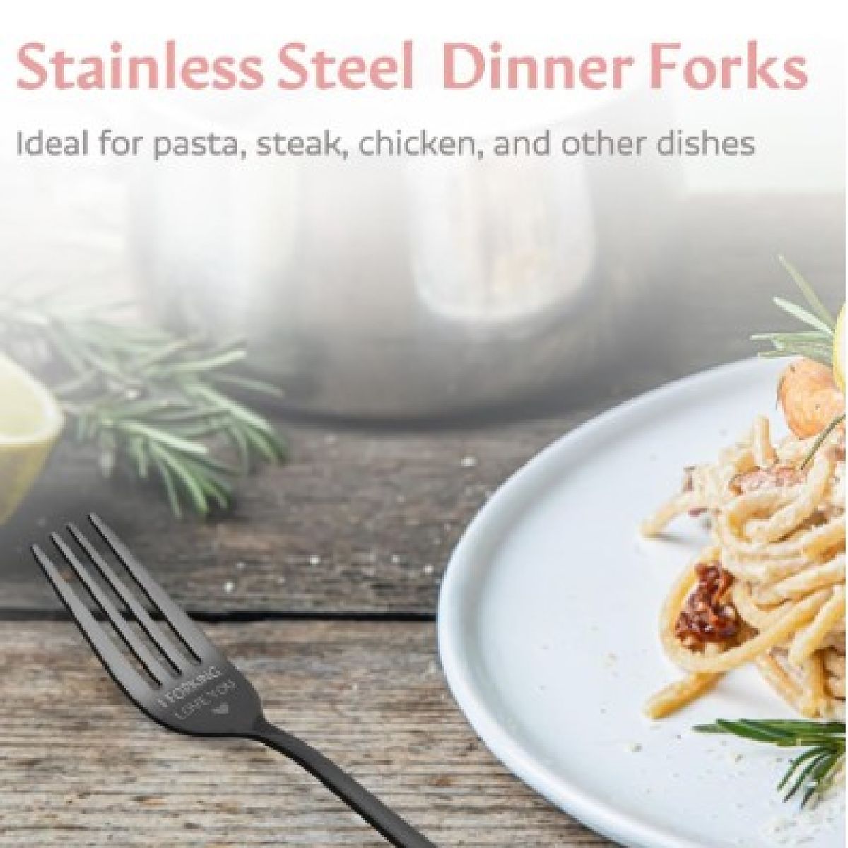 Cart In Mart I Cerealsly Love You Engraved Spoon & Fork Stainless Steel Cutlery Gift Set