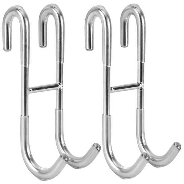 Cart In Mart Shower Door Towel Hooks Bathroom No Drill Over Glass-Multipurpose - Pack of 2