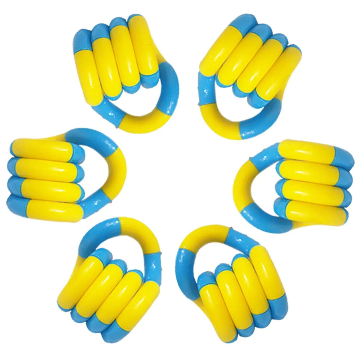 Cart In Mart 6 Piece Twisty Tangles Fidget Toys Set