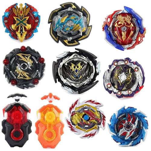 Cart In Mart Activity Toys 10 Piece Gyro Battle Bey Top Spinning Toy Set