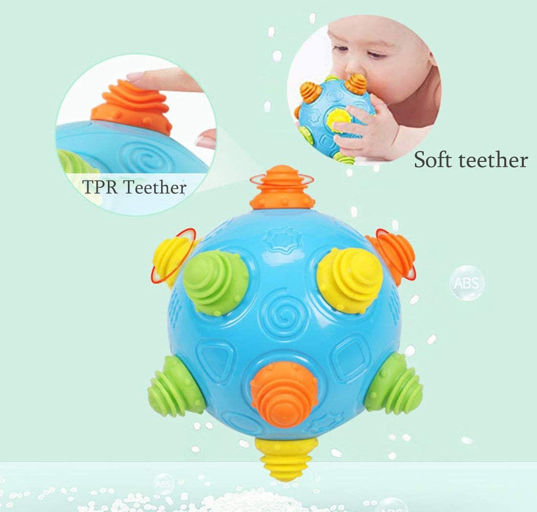 Cart In Mart Activity Toys Baby Music Shake Dancing Ball & Teether- Toddler Toy