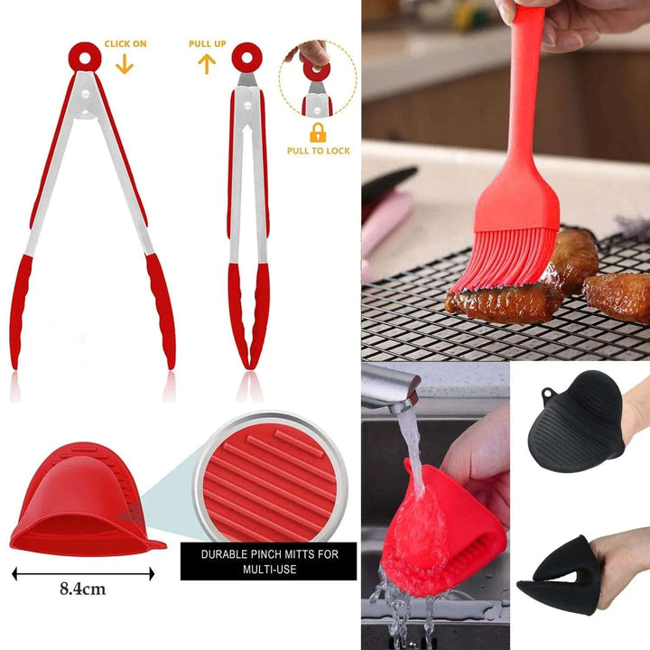 Cart In Mart Air Fryer Accessories 12 Pcs Silicone AirFryer Accessories & Pot Liner
