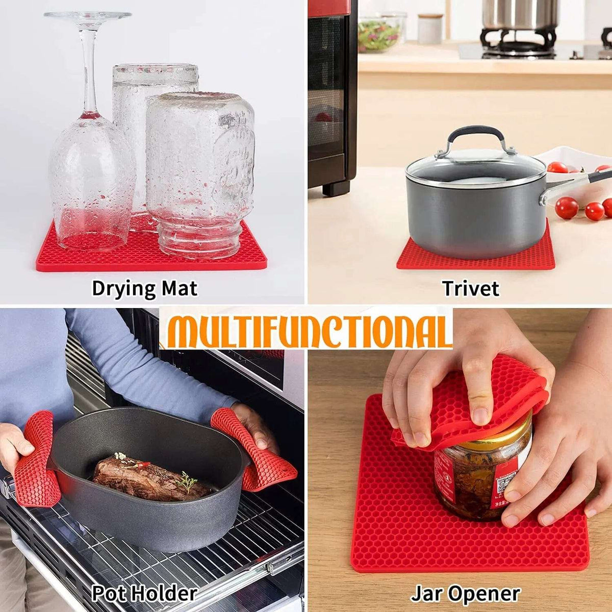 Cart In Mart Air Fryer Accessories 6 Pcs Silicone Kitchenware Accessories Set