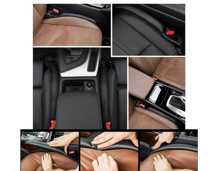 Cart In Mart Auto Accessories 4 Piece Car Visor Tissue Holder & Seat Gap Filler