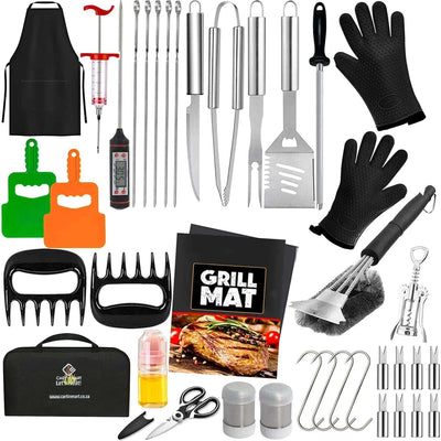 Cart In Mart 40 Piece Braai Grilling Tools Set & BBQ Utensils
