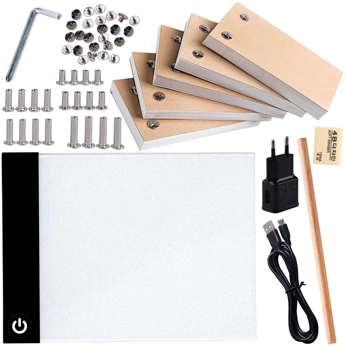 Cart In Mart Drawing Pad Kit Best Flip Book Premium Kit with LED Lightbox